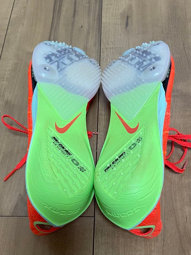 NIKEエアズームビクトリー2 27cm ピン、シューズ袋付き