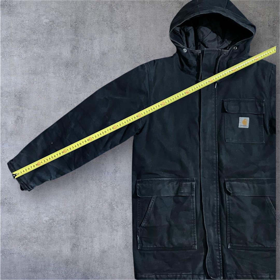 Carhartt WIP SIBERIAN PARKA 黒M フェード雰囲気