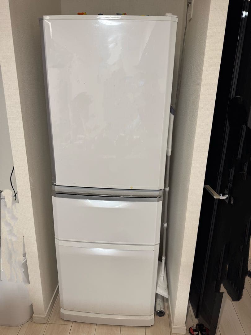 三菱 MR-C34A-W 冷蔵庫 340L ホワイト 2017年製