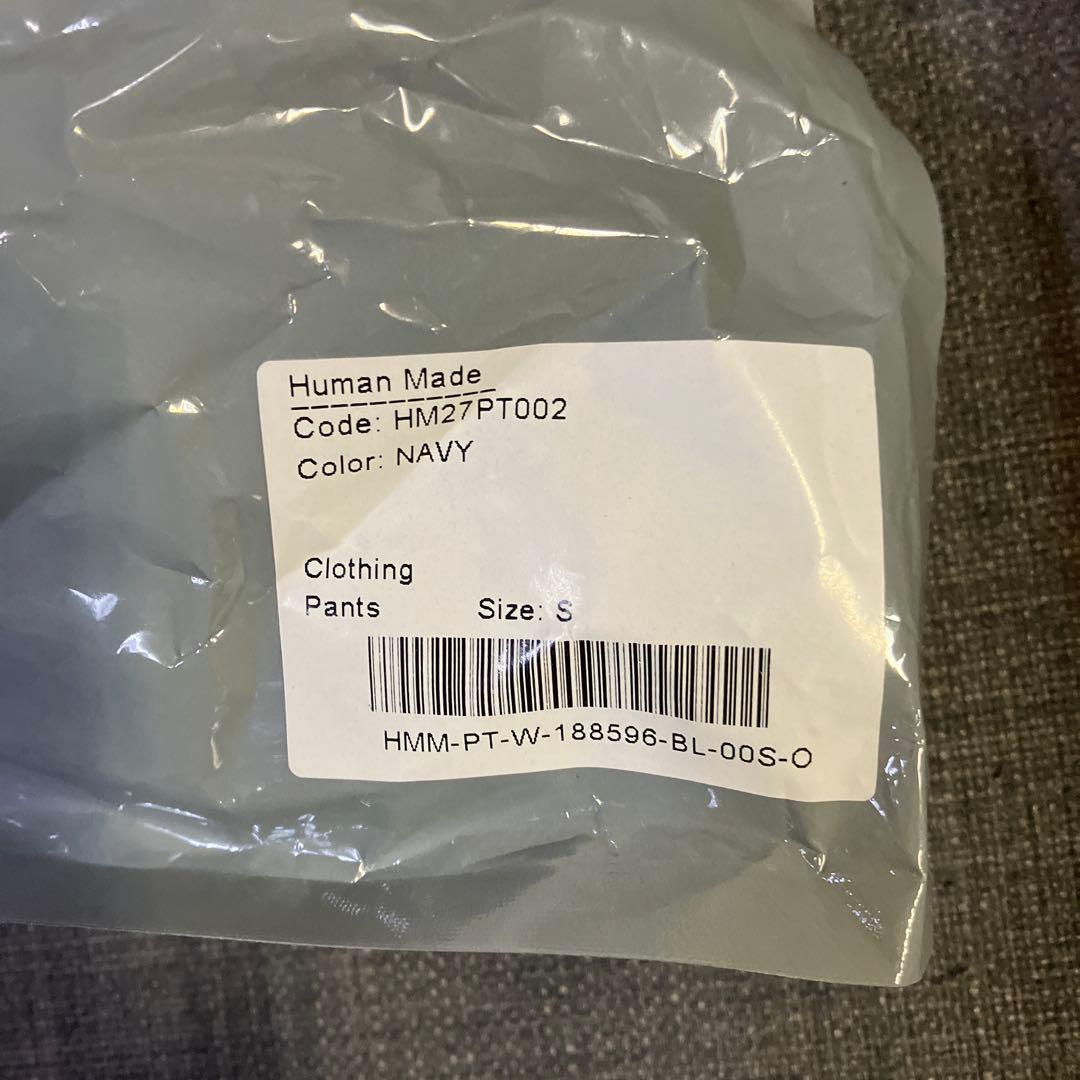 HUMAN MADE MILITARY EASY PANTS ネイビー　Sサイズ