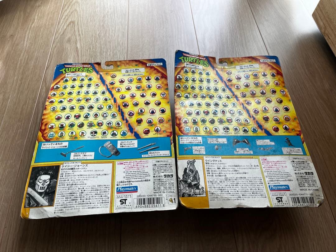 タカラ ミュータントタートルズ ベーシック ウイングナット ケイシージョーンズ