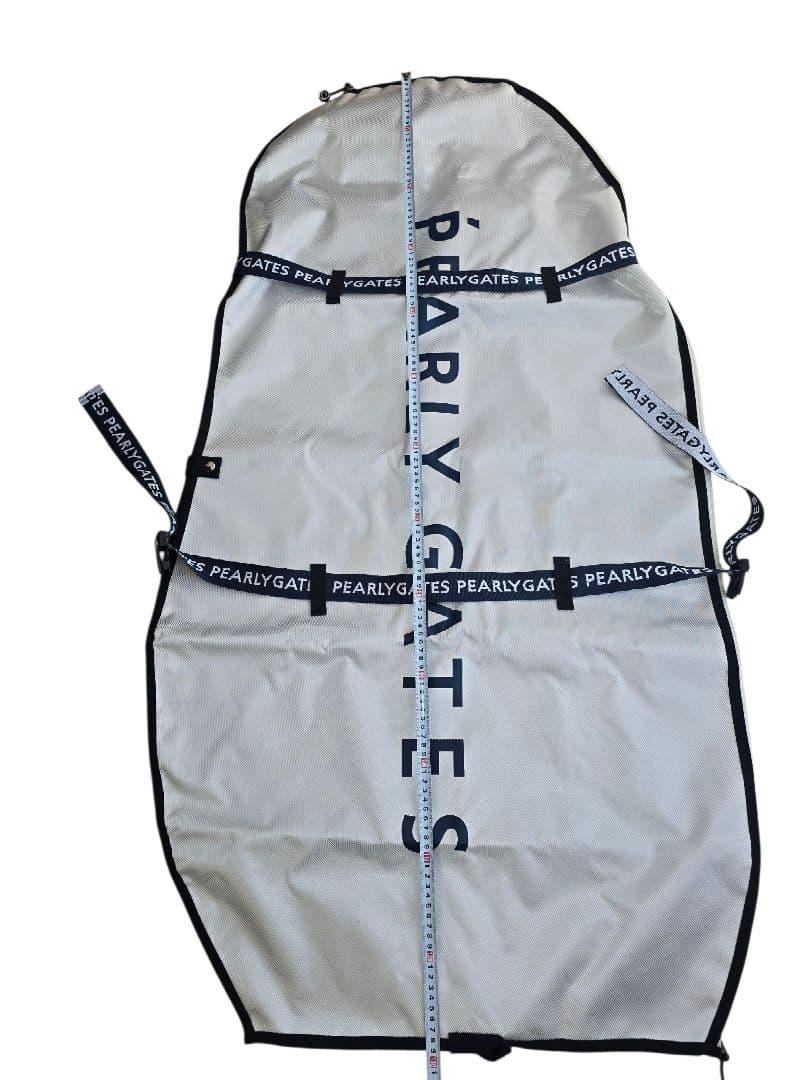新品 タグ付き】PEARLY GATES ゴルフバッグ ホワイト パーリーゲイツ