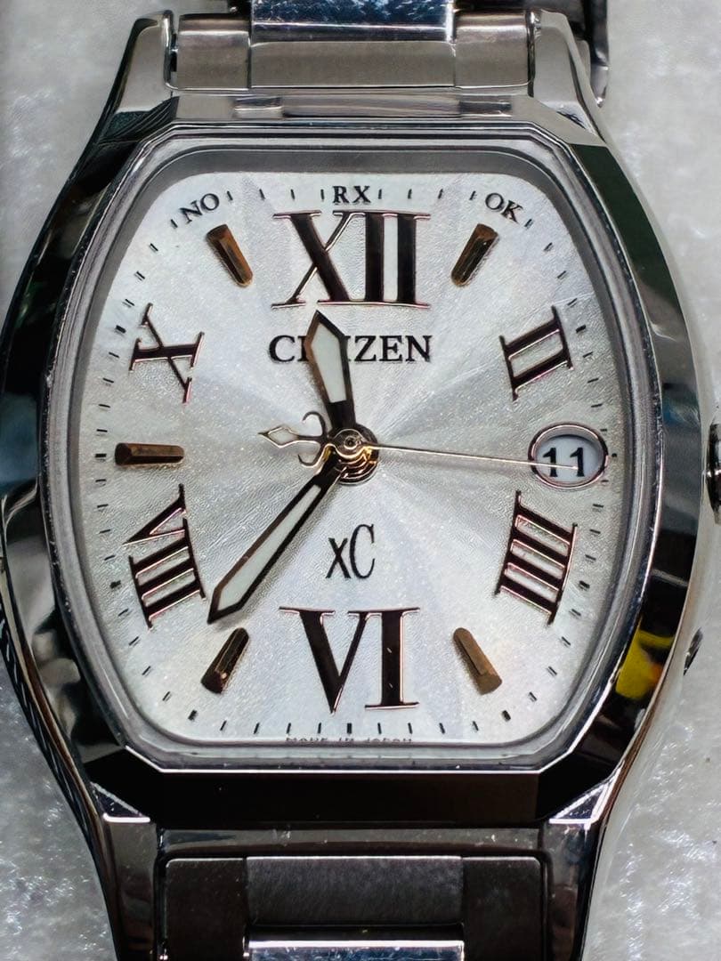 未使用近い シチズン クロスシー XC H058-T021239 エコードライブ