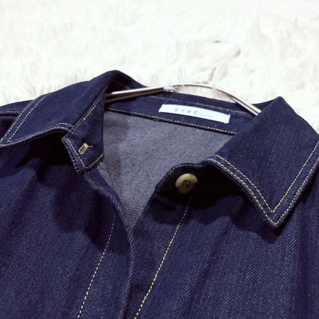 ✨️美品✨️EDWINxETRE TOKYO デニムシャツジャケット 完売品