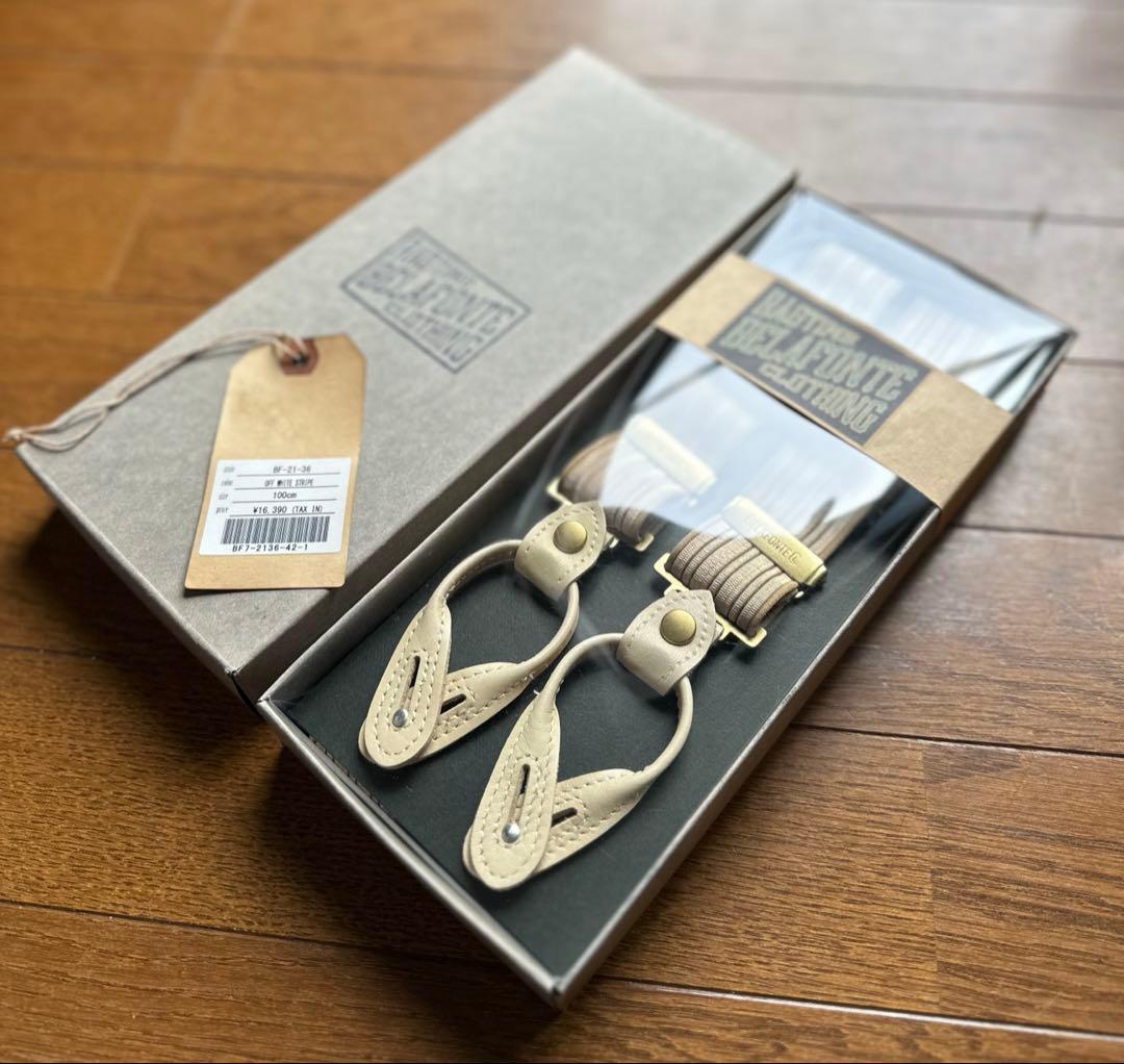 小物 BELAFONTE RAGTIME BRACE SUSPENDERS