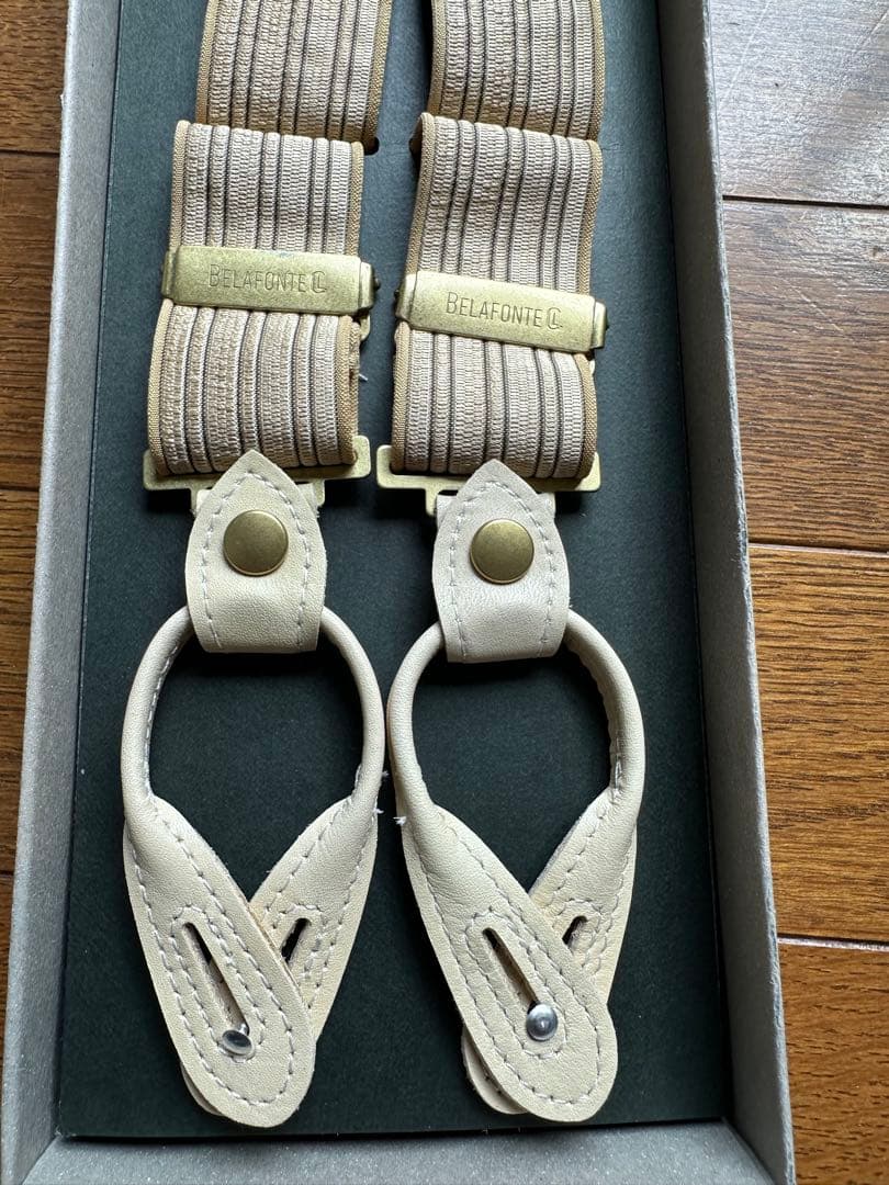 小物 BELAFONTE RAGTIME BRACE SUSPENDERS