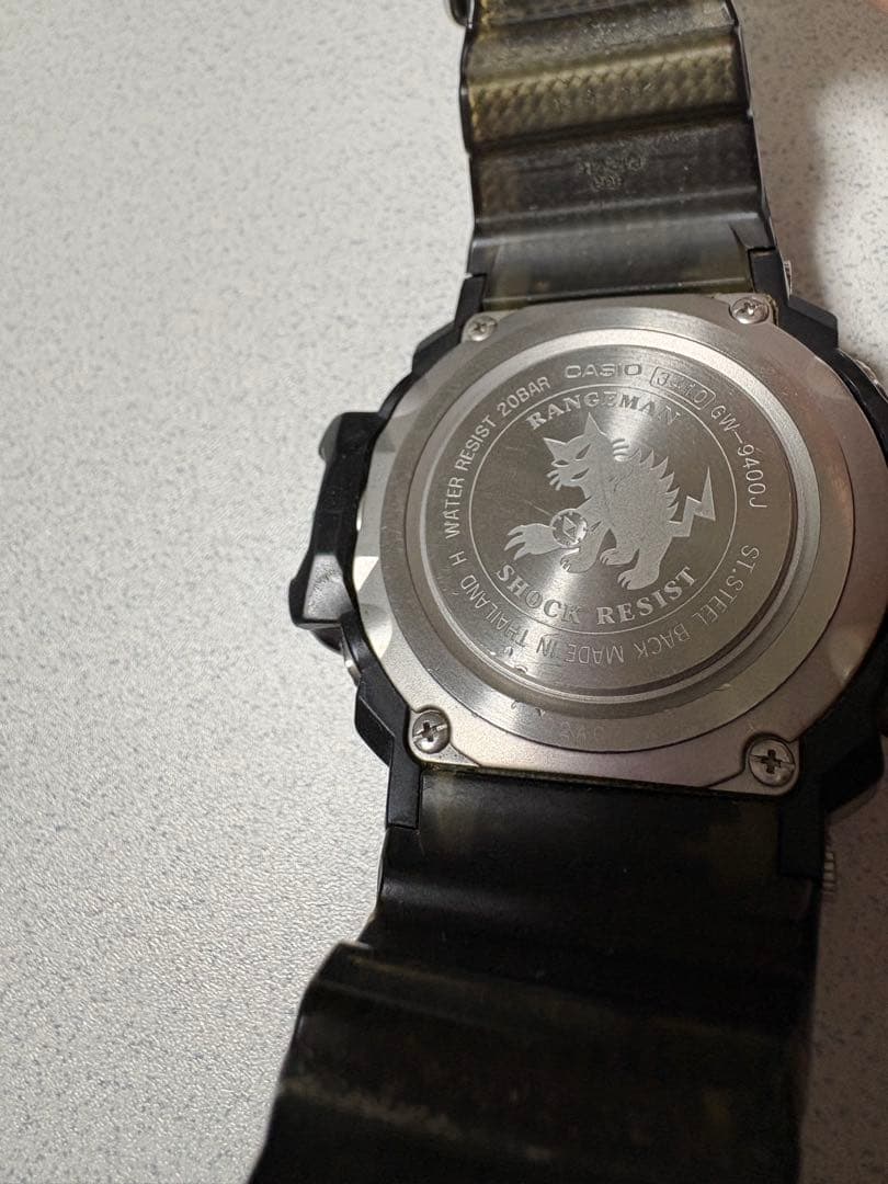 ア*カ様 カシオ G-SHOCK マスターオブG レンジマン GW-9400J-