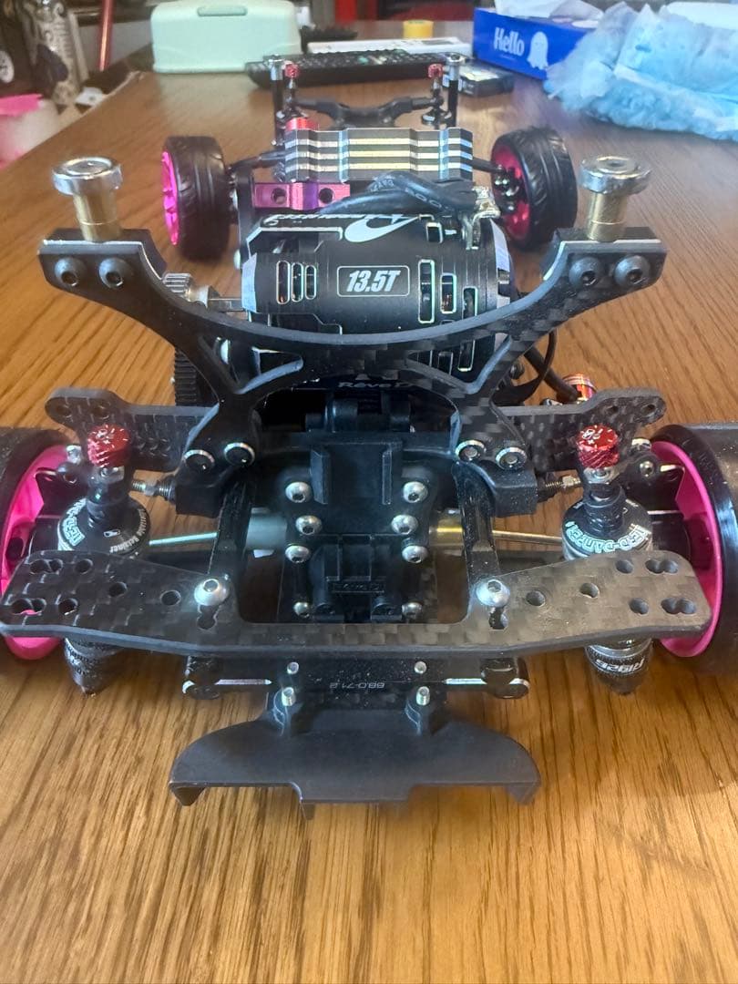 RaveD カーボンシャーシ RDX ナードダンパー