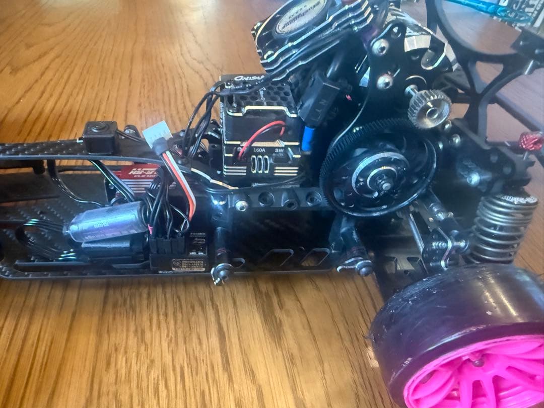 RaveD カーボンシャーシ RDX ナードダンパー