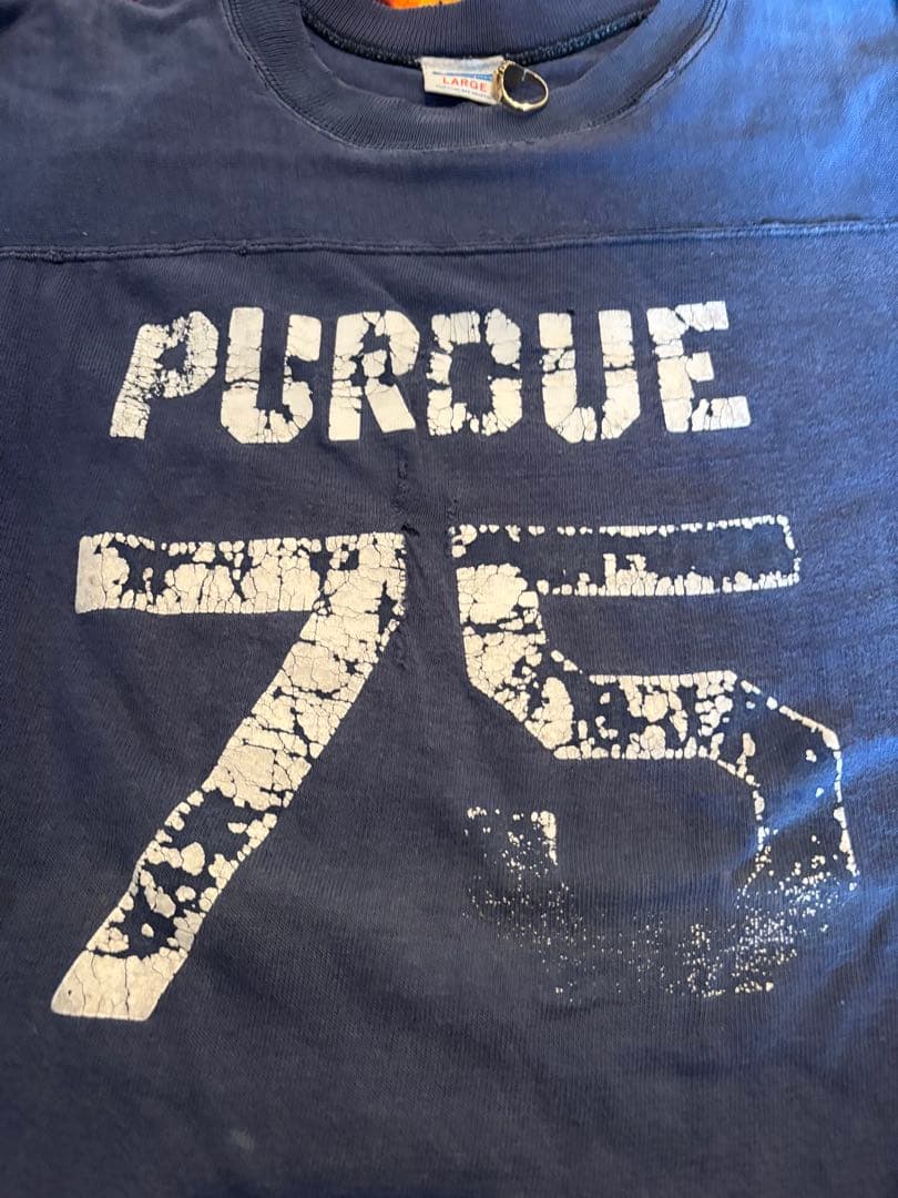 [バータグ]70s Champion football Tshirt