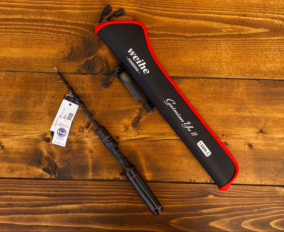 ベイトテレスコロッド　5ft6inch　トラウトロッド　渓流釣り　Fujiガイド