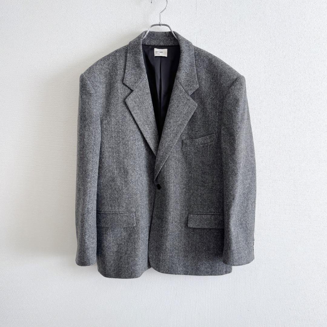25AW Apartment Three ヘリンボーンブレザー 定価8.2万 1
