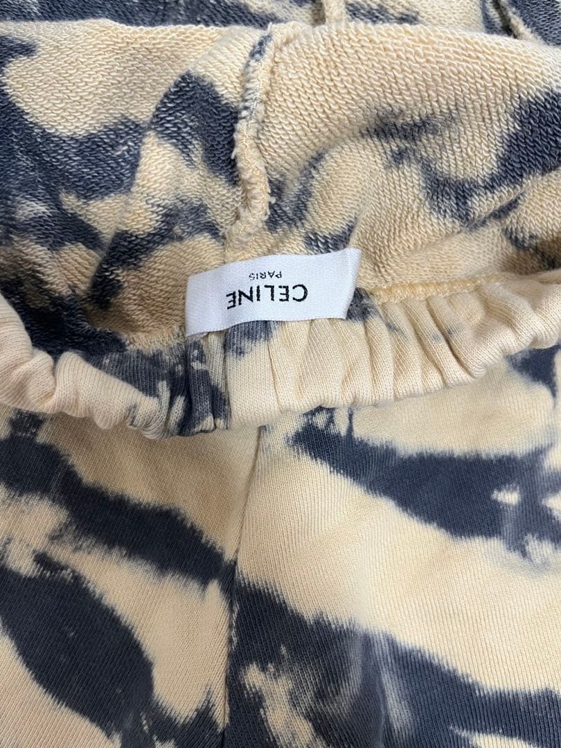 CELINE タイダイ柄 コットンジャージー　ショートパンツ