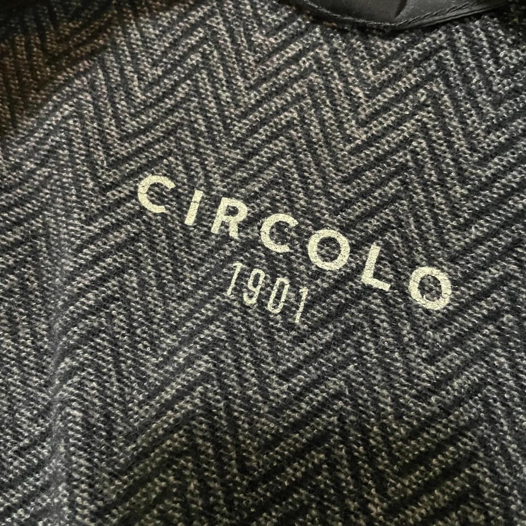 美品　チルコロ1901　現行　テーラードジャケット　ヘリンボーン　グレー　L