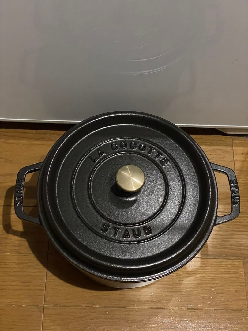 STAUB ストウブ　グランドココット 黒　24cm