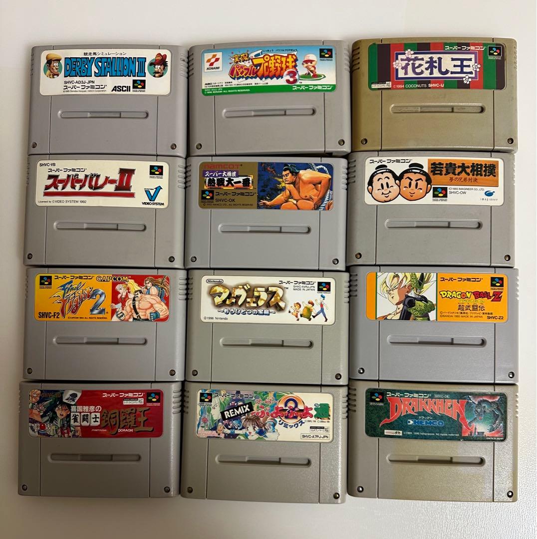スーパーファミコンソフト【162本】まとめ売り