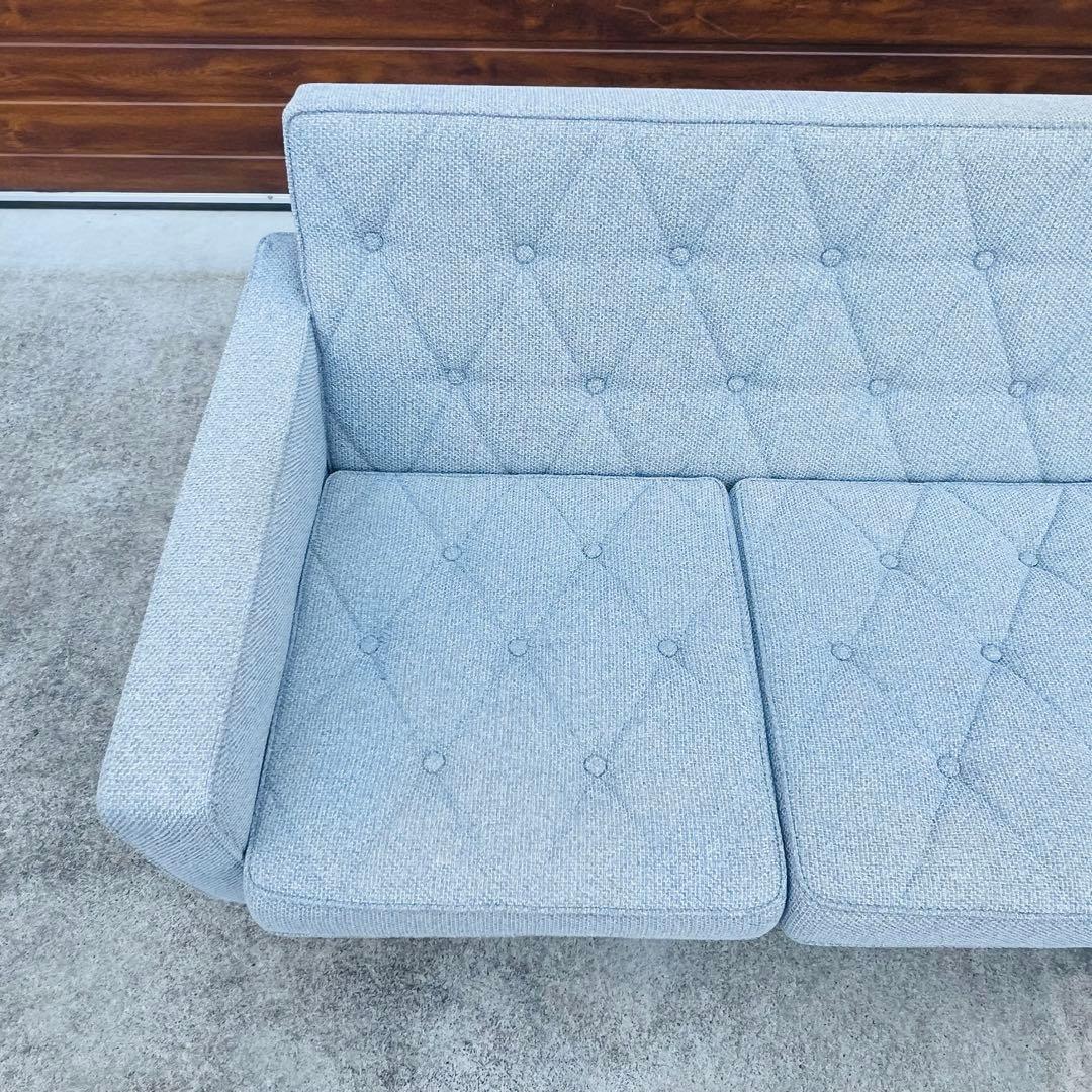 カリモク60ロビーチェア3シーター ベスパグレー