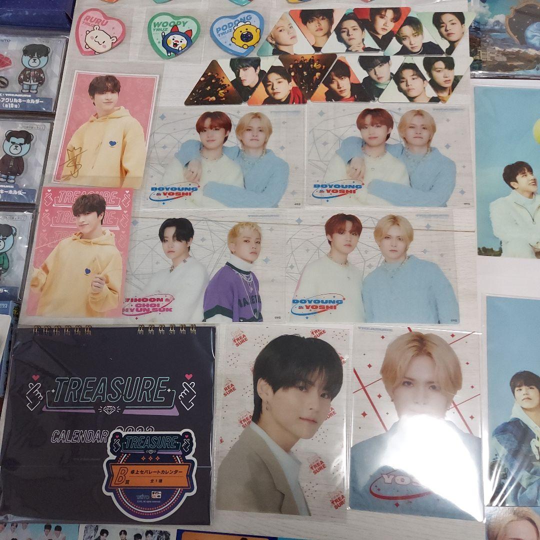 treasure トレカ グッズ バッジ キーホルダー ポストカード シール