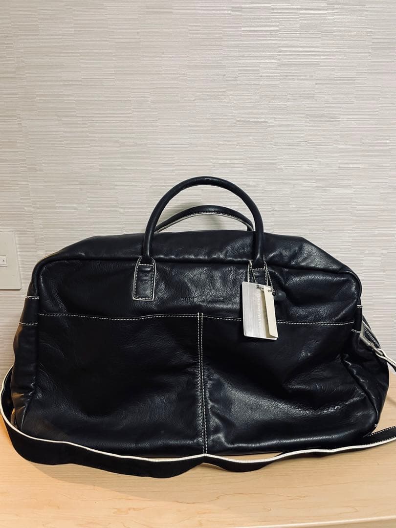 【最終価格】ナンバーナイン 02SS モダン期 レザーボストンバッグ