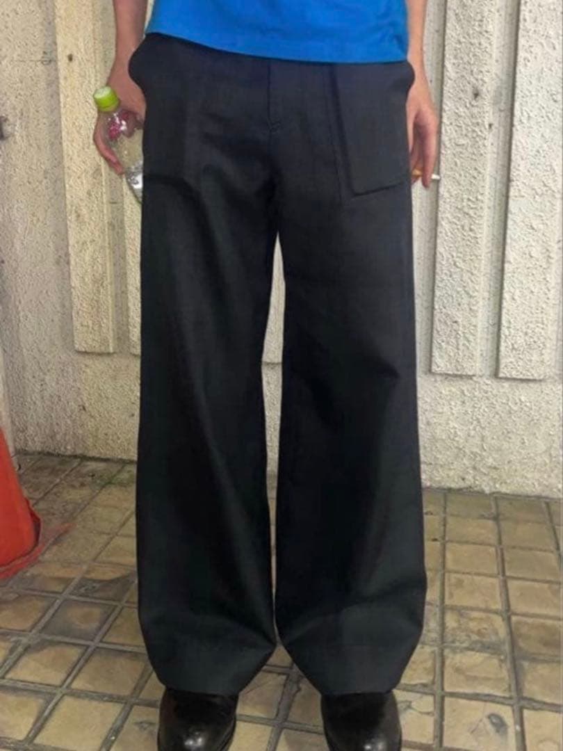 エ*ト様 ORIMI 24SS BIG BIG SLACKS size1