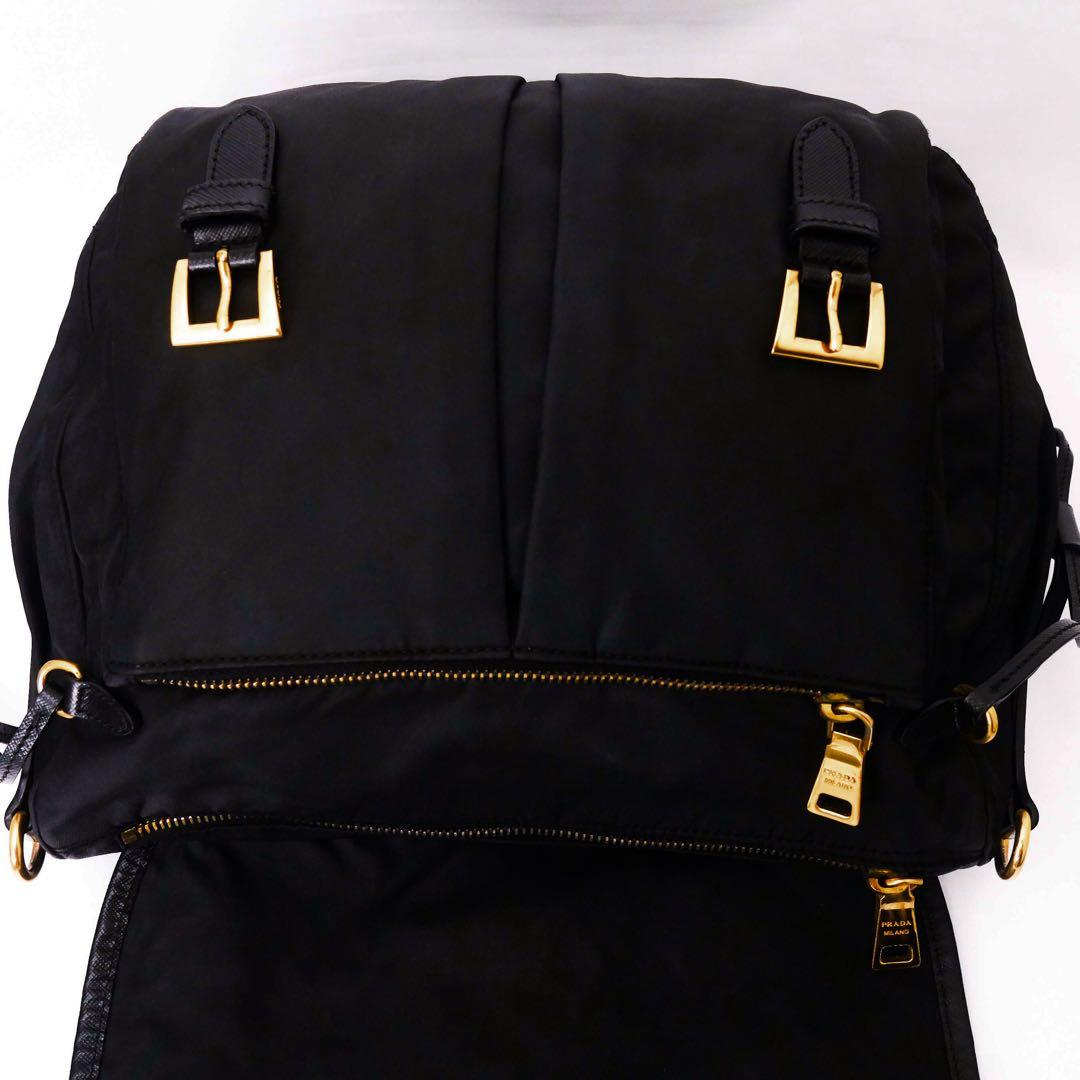 超美品 PRADA プラダ メッセンジャーバッグ ショルダーバッグ