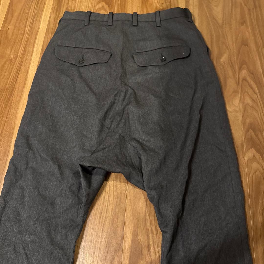 GANRYU COMME des GARÇONS グレー サルエルパンツ M
