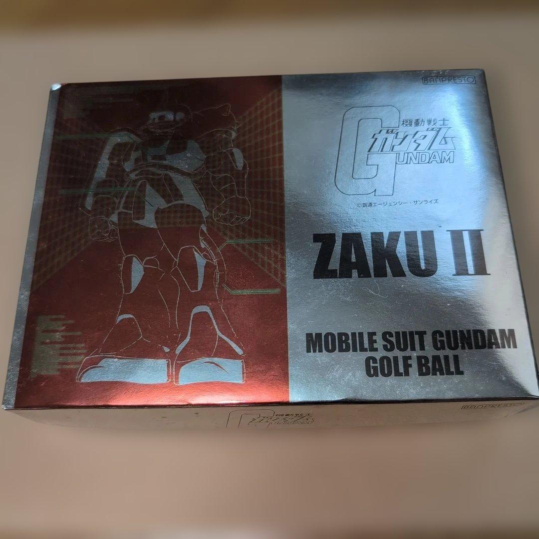 ZAKU II ガンダムゴルフボール1ダースSRIXON AD333