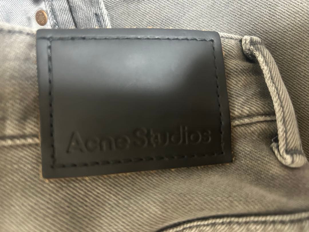 【美品】Acne studio リラックスフィットジーンズ 2022F グレー