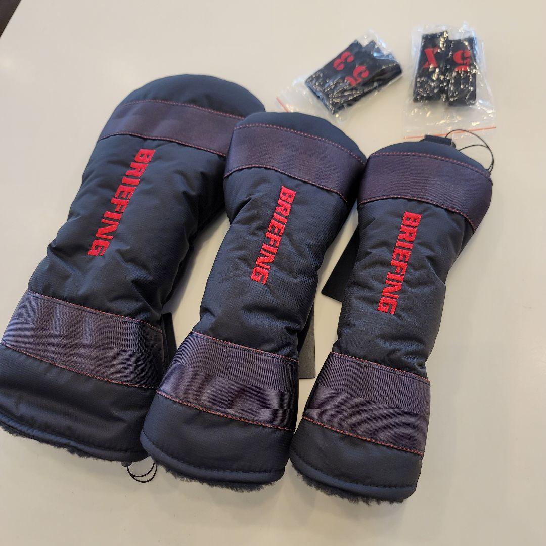 新作　新品　BRIEFING　正規品　CS ヘッドカバー　3点セット　ブラック