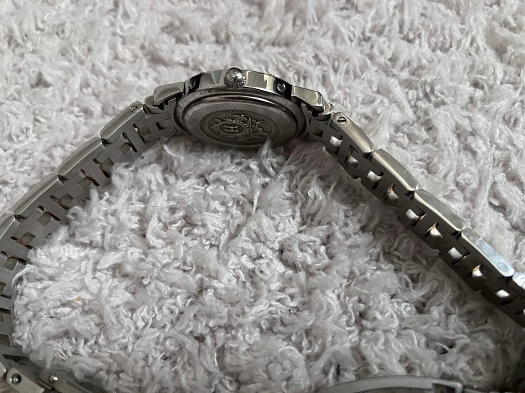 HERMES エルメス クリッパー 腕時計 ゴールド