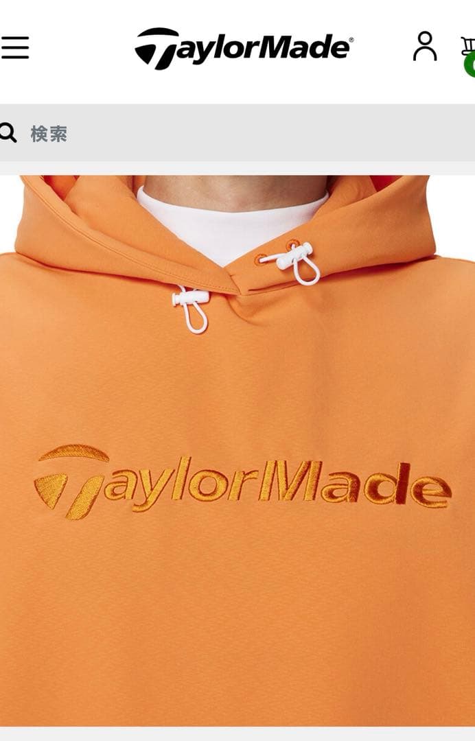 【1/31まで】TaylorMadeストームフリースフーディ　パーカー