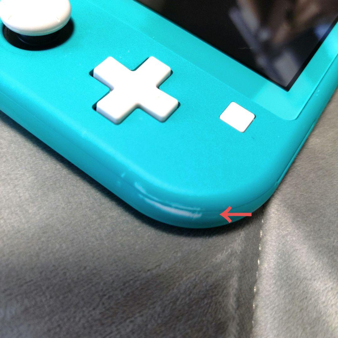 ニンテンドースイッチライト ターコイズブルー ケース付き