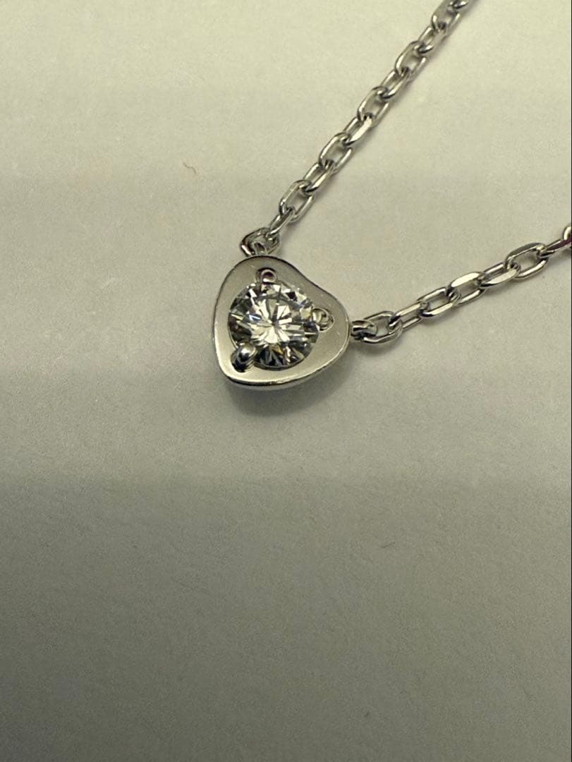 Cartier ダイヤモンド ネックレス ダムール ハート ディアマン レジェ