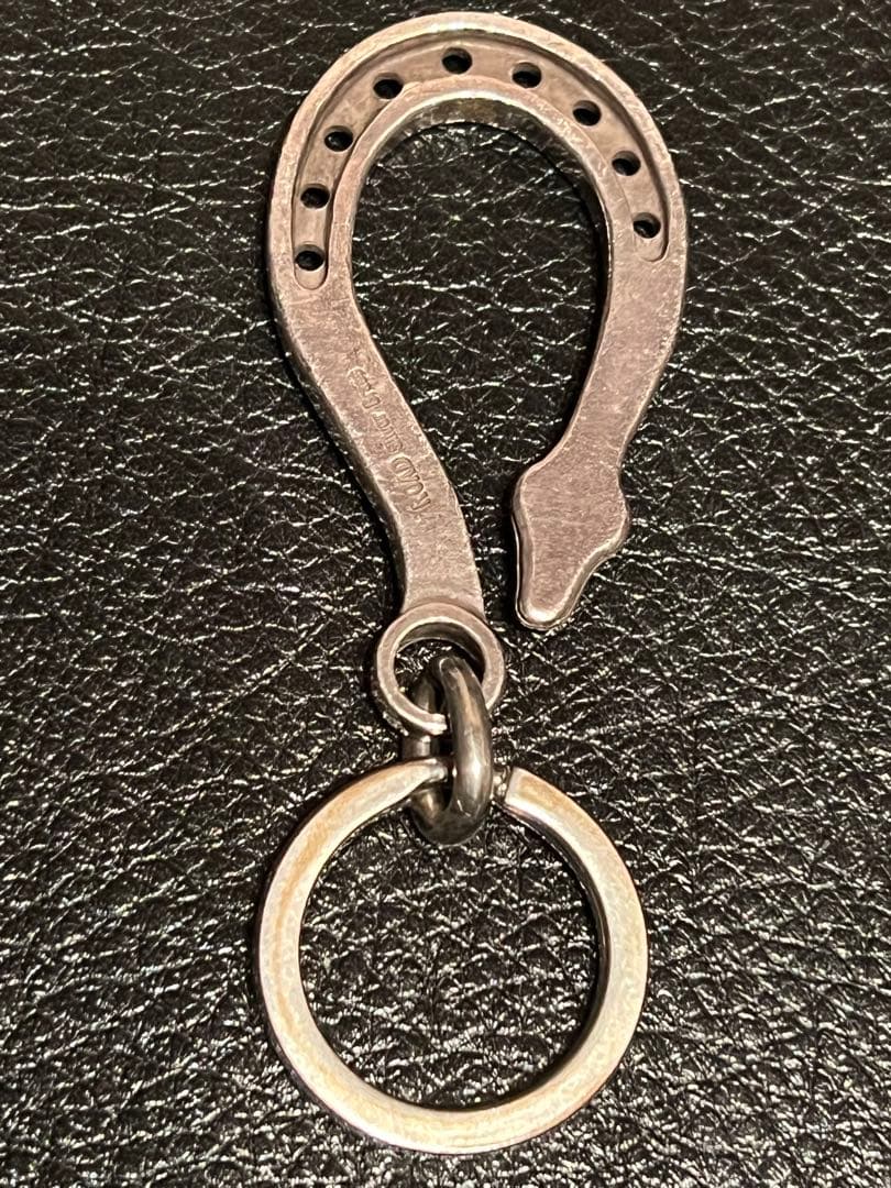 カスタムシルバーショップROADキーフック　シルバー925 xブラスUS key
