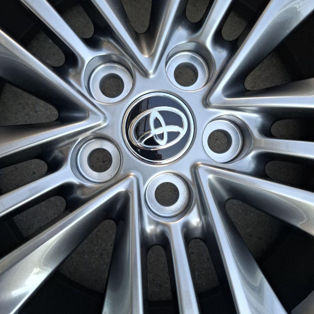 新型アルファード　40系　純正ホイール　タイヤ　18インチ　4本セット　新車外し