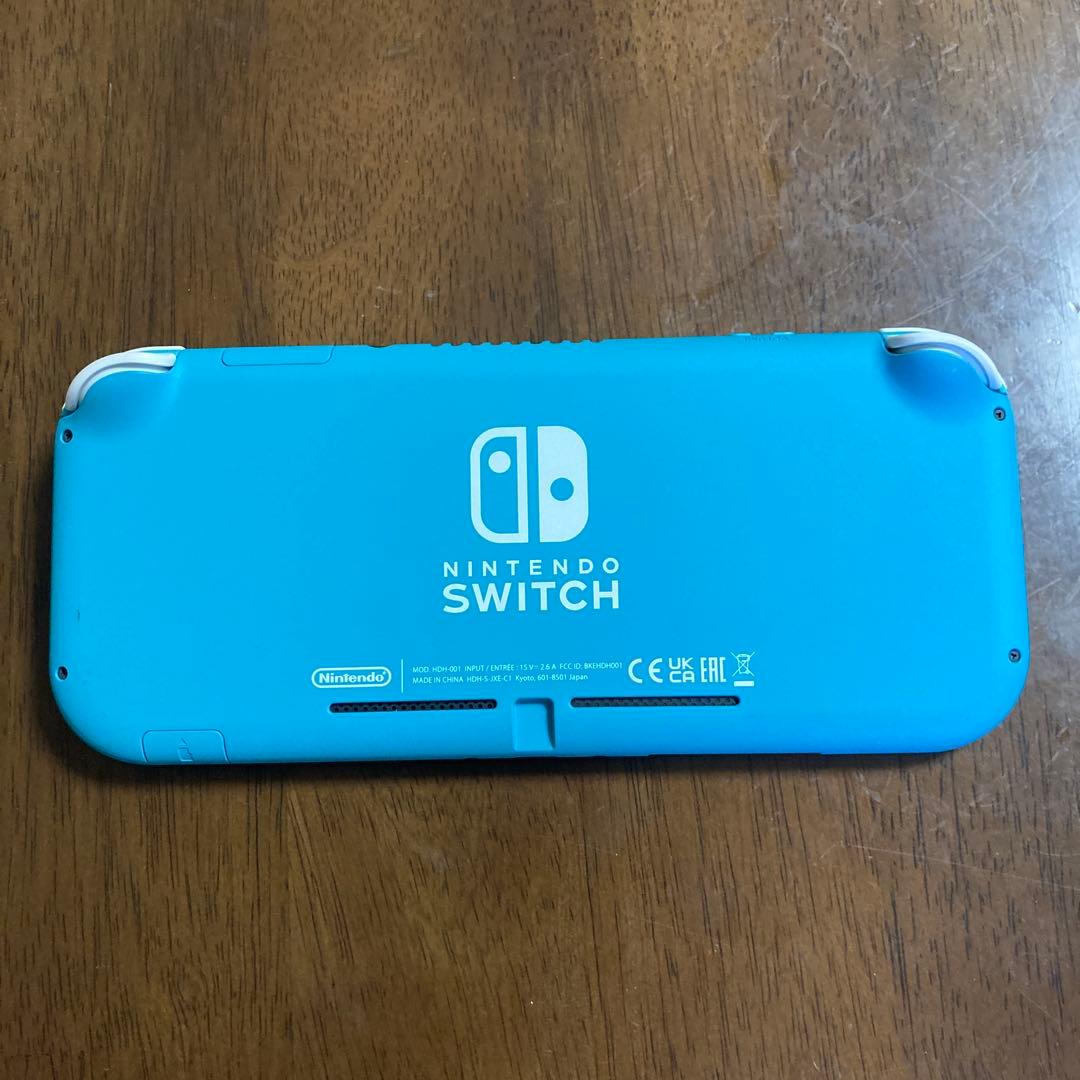 Nintendo Switch Lite ターコイズ 　アダプター付き