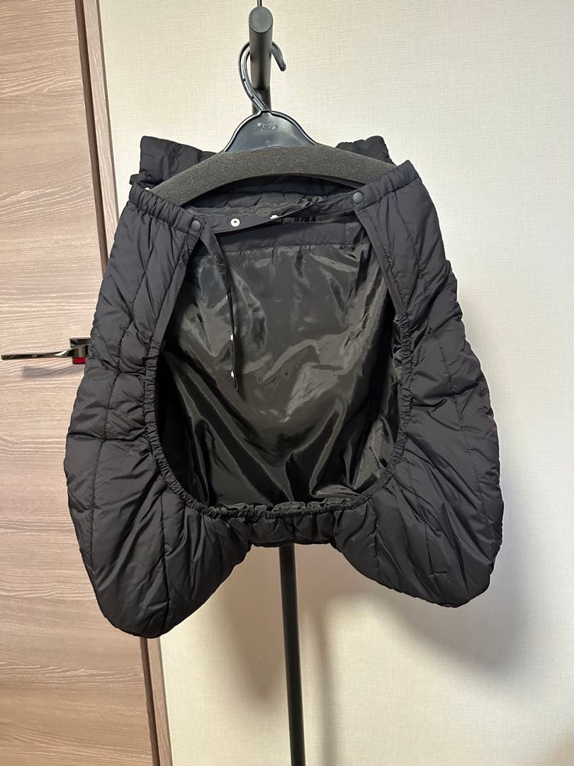 即購入歓迎　ノースフェイス　ベビーシェルブランケット　抱っこ紐ケープ　ブラック