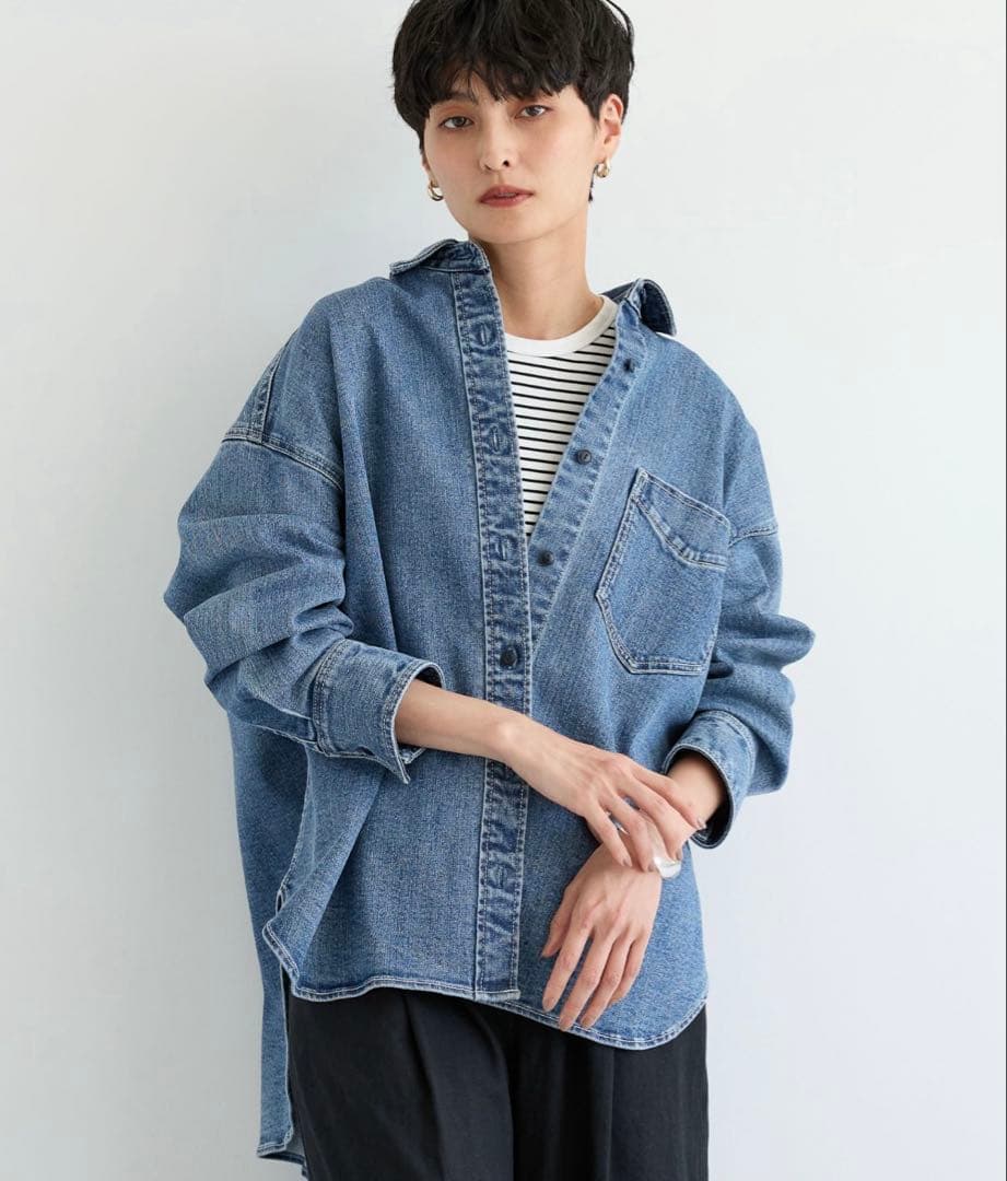 新品タグ付き　バンヤードストーム　デニムシャツジャケット