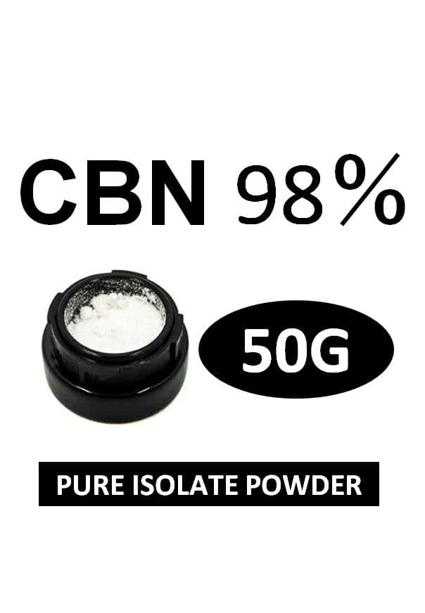 【50G】CBN アイソレート クリスタル 結晶パウダー(高純度99%) CBD