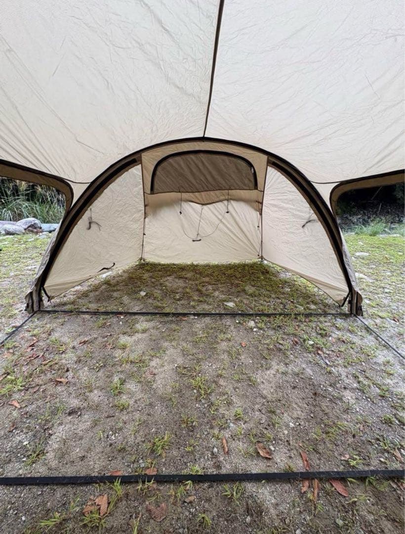 【美品】TOMOUNT トンネルテント 2ルームテント