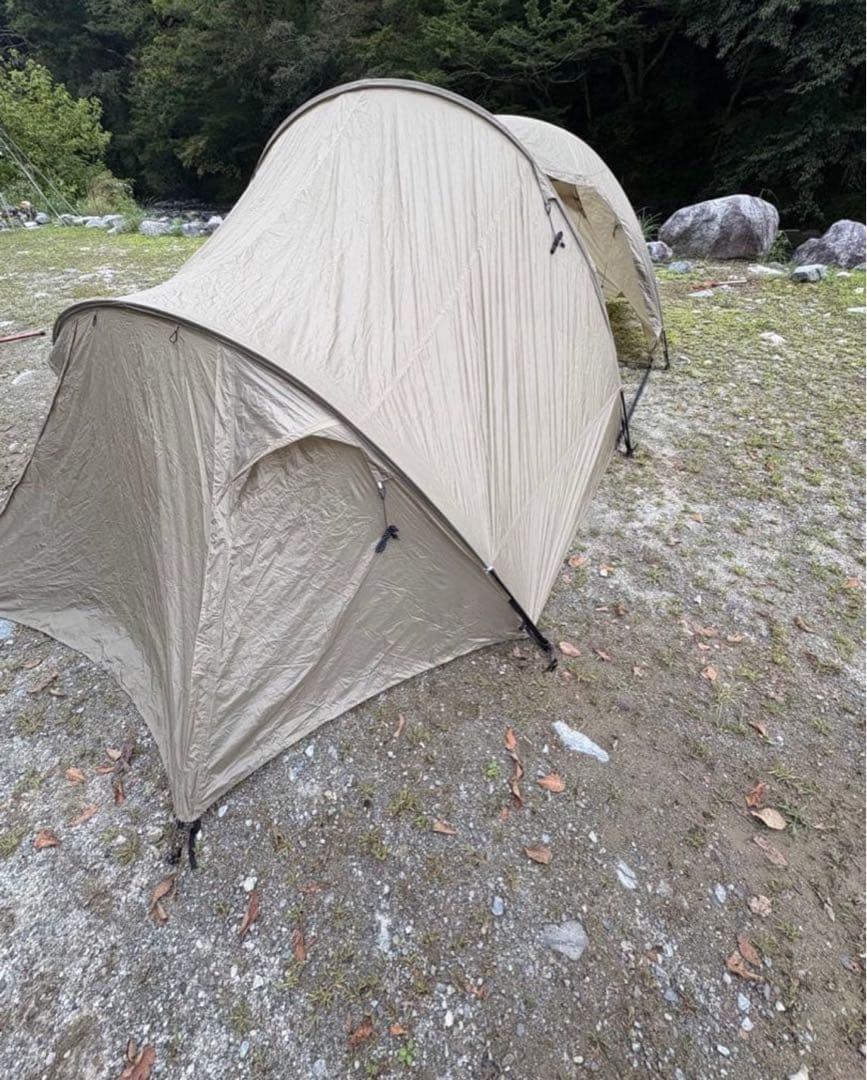 【美品】TOMOUNT トンネルテント 2ルームテント