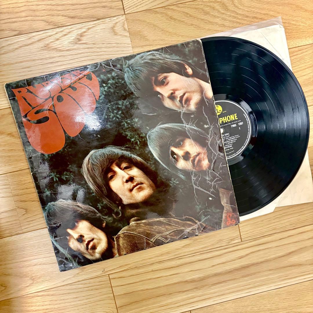 【ラウドカット‼︎】ビートルズ/ラバーソウル　UKオリジ　mono 【超轟音‼︎】