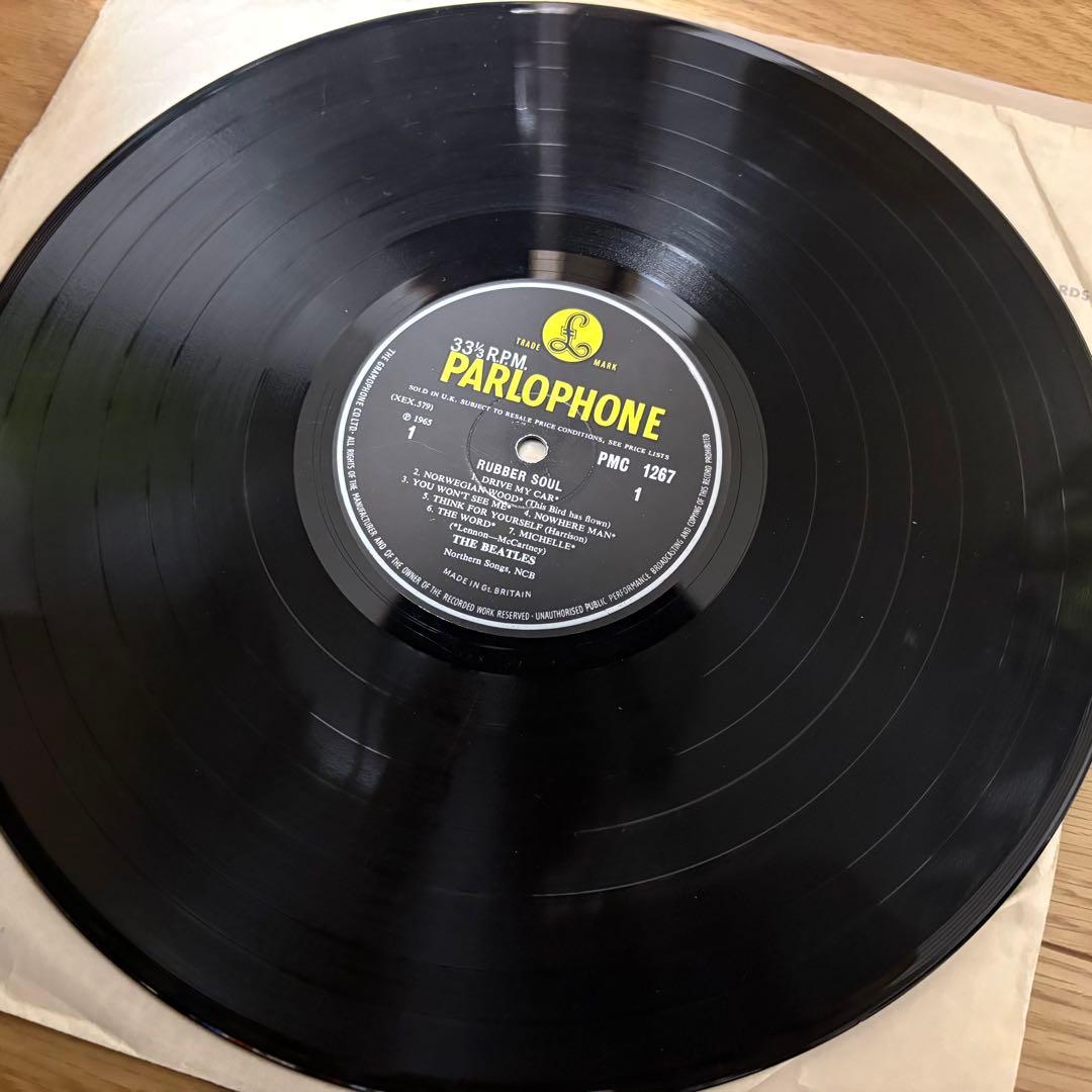 【ラウドカット‼︎】ビートルズ/ラバーソウル　UKオリジ　mono 【超轟音‼︎】
