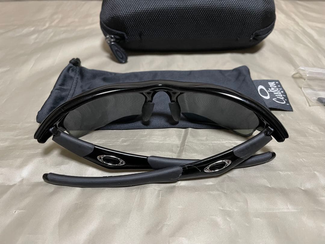 オークリー OAKLEY FLAK JACKET 度付き　偏光　サングラス