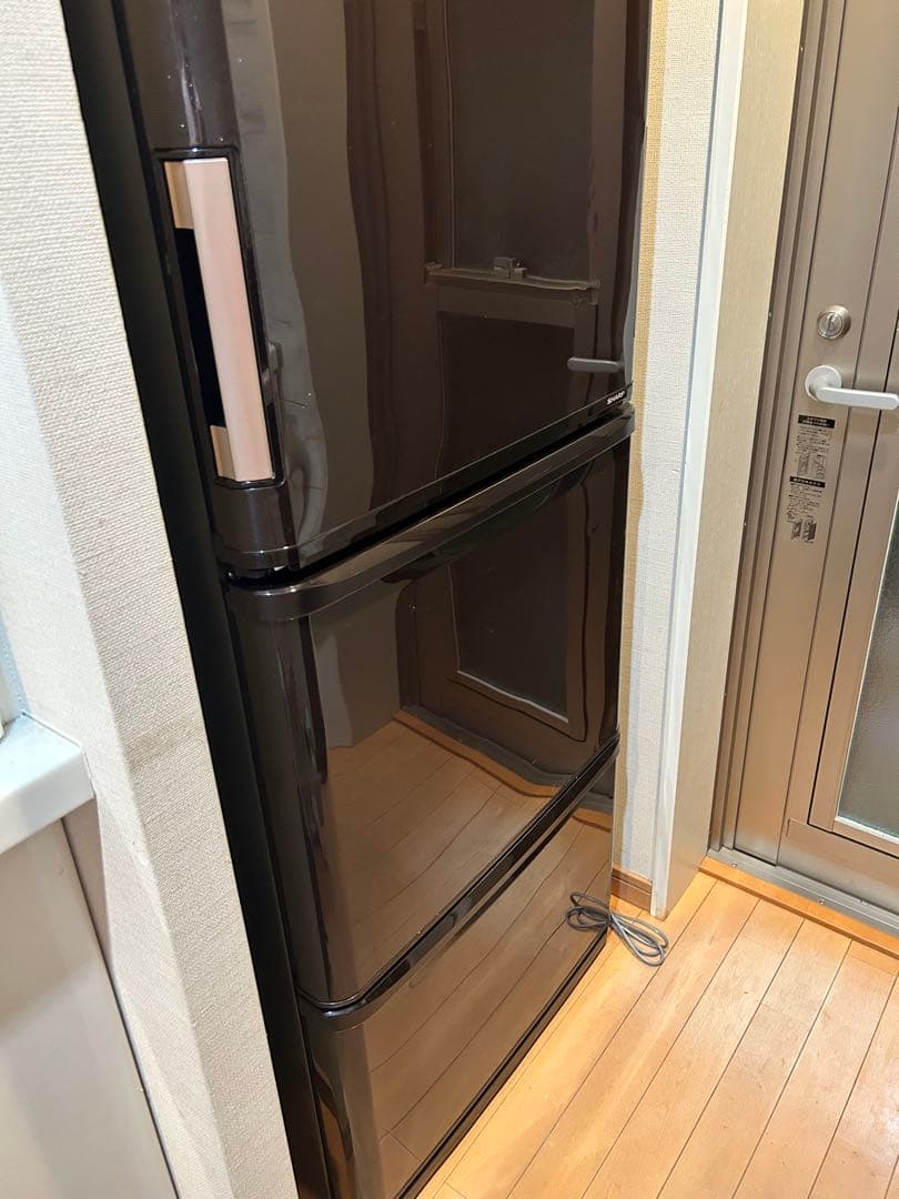 シャープ SHARP 大型冷蔵庫 SJ-PW35C-T 350L