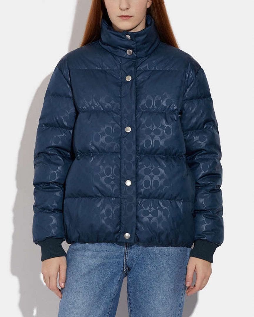 未使用タグ付 coach コーチ 2way モッズコート ダウンライナー 撥水