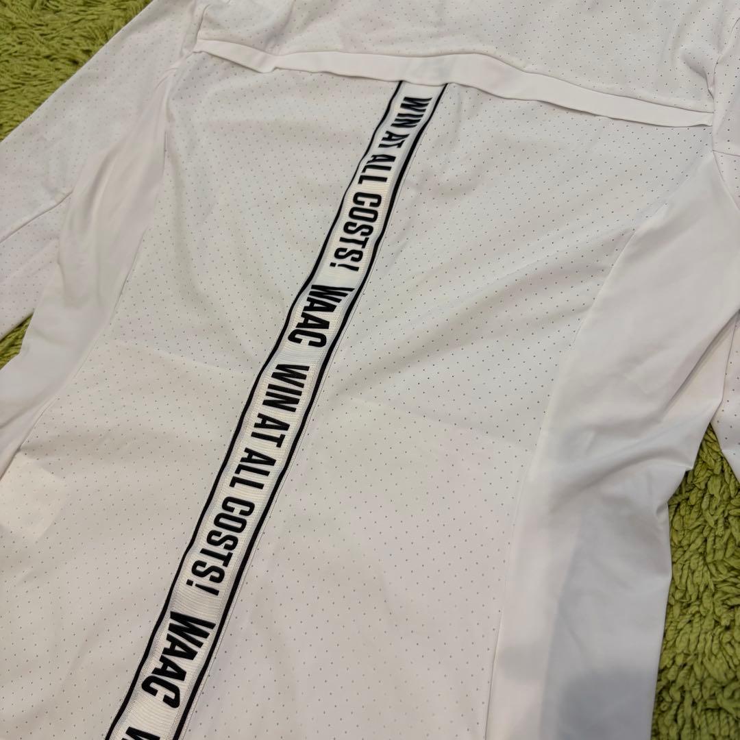 WAAC ワック ジップジャケット アウター 薄手 ホワイト 白 サイズ2