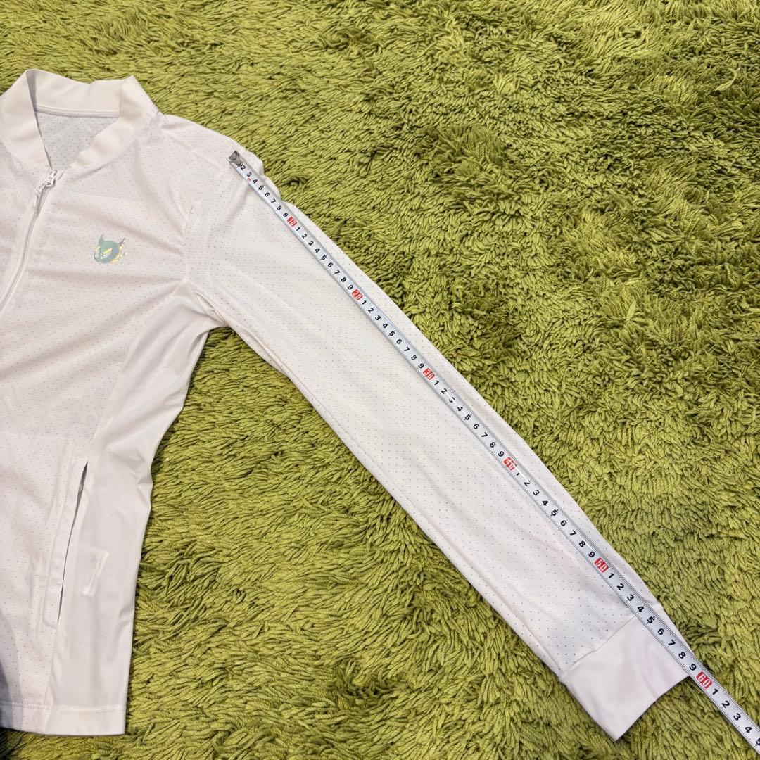 WAAC ワック ジップジャケット アウター 薄手 ホワイト 白 サイズ2