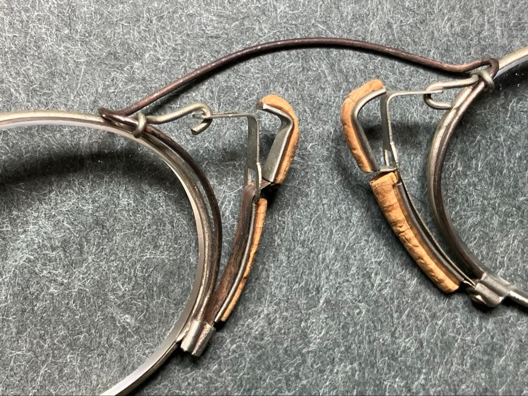 【A119】ヴィンテージ眼鏡　フィンチ眼鏡　拡大鏡　ドイツ仕入れ