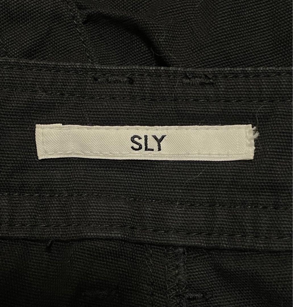 SLY L/W MILITARY FLARE パンツ